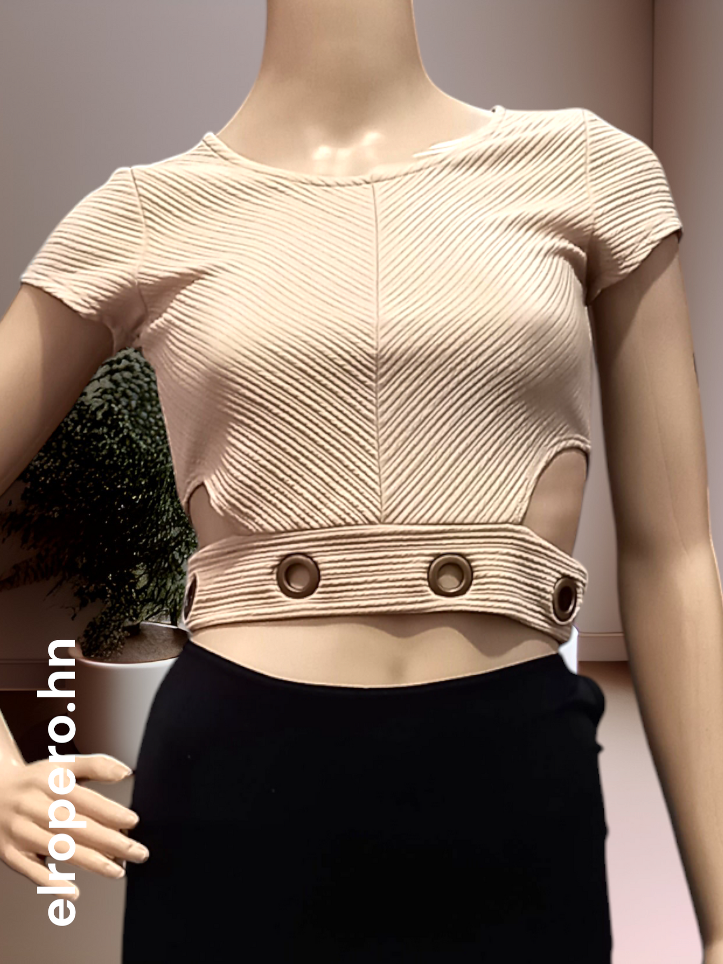 Blusa estilo Crop Top - COCO AVANTE - Talla S