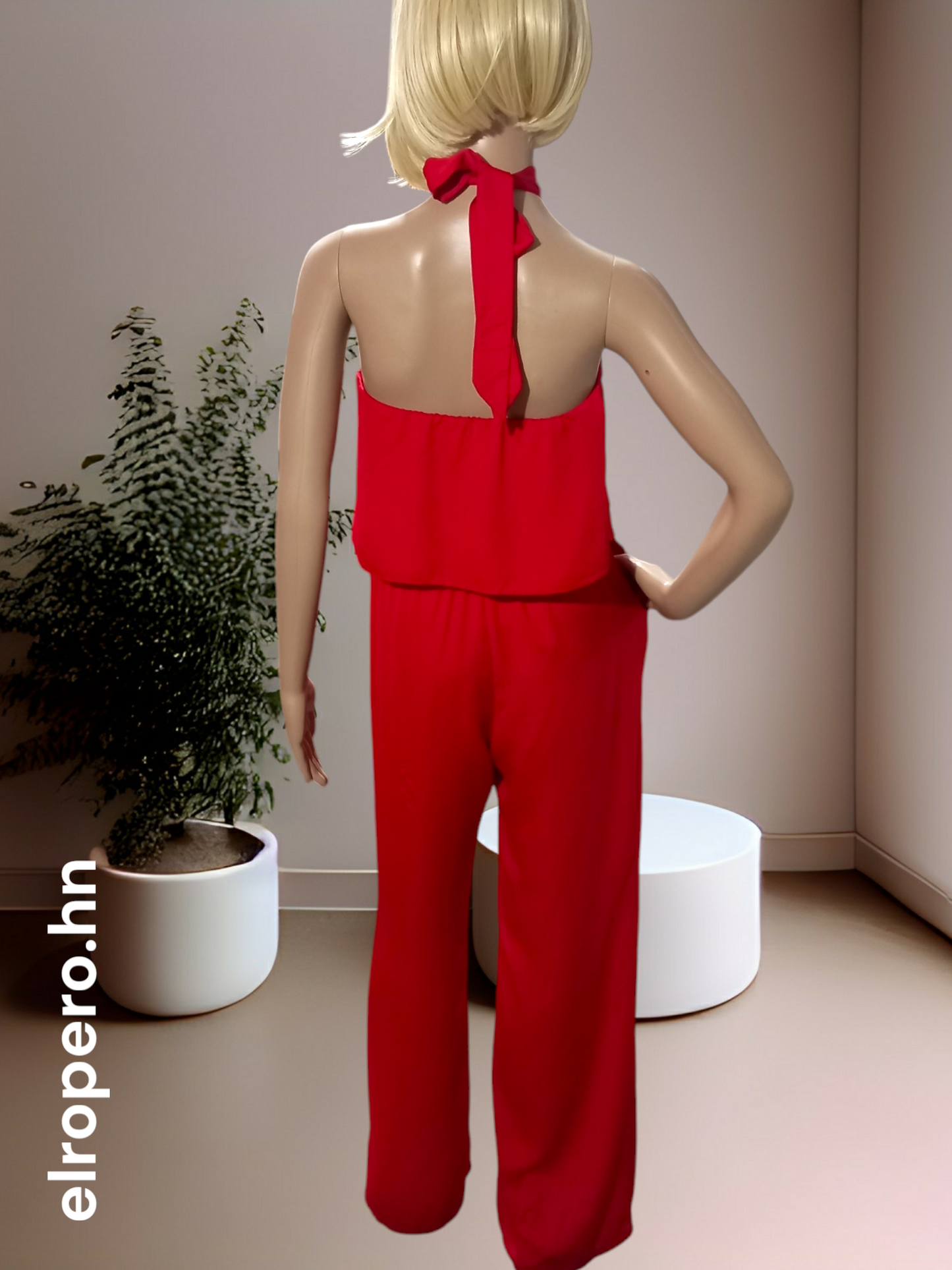 Jumpsuit (Enterizo) con bolsas laterales - DD - Talla M