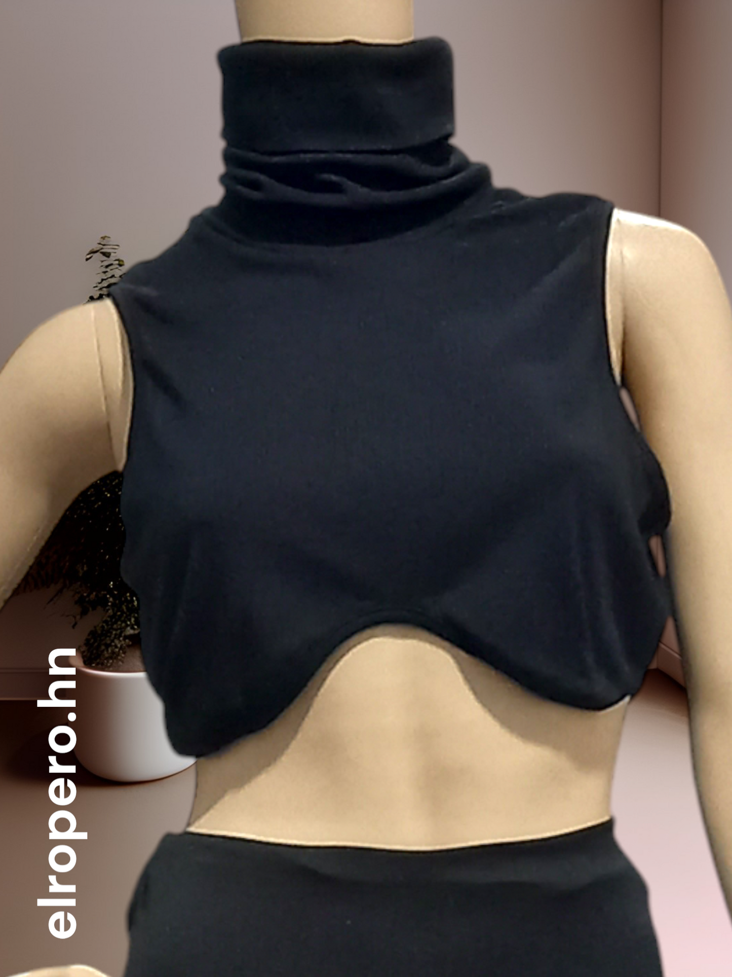 Blusa Crop Top - SHEIN - Talla L*