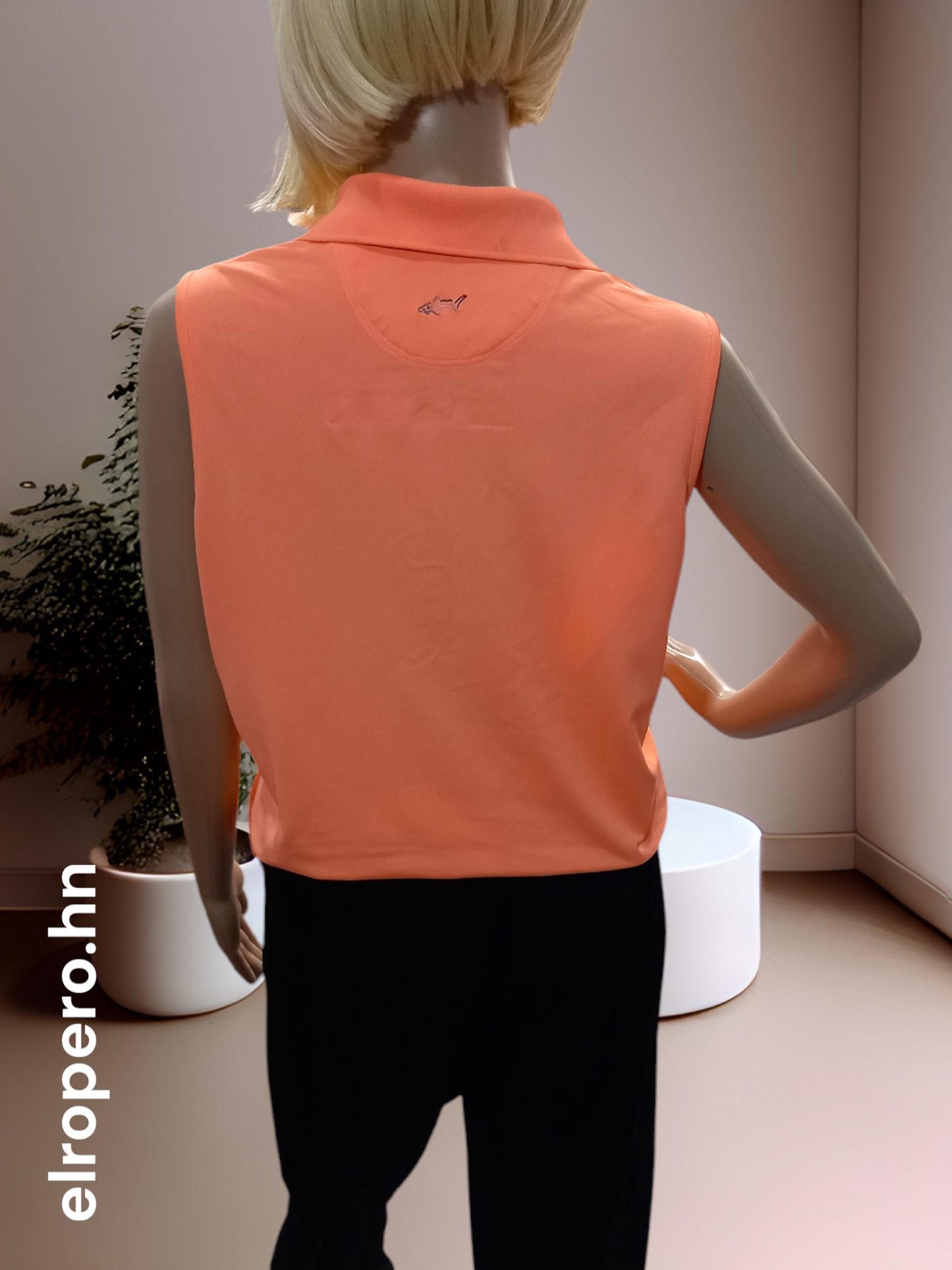 Blusa escotada deportiva - GU - Talla L