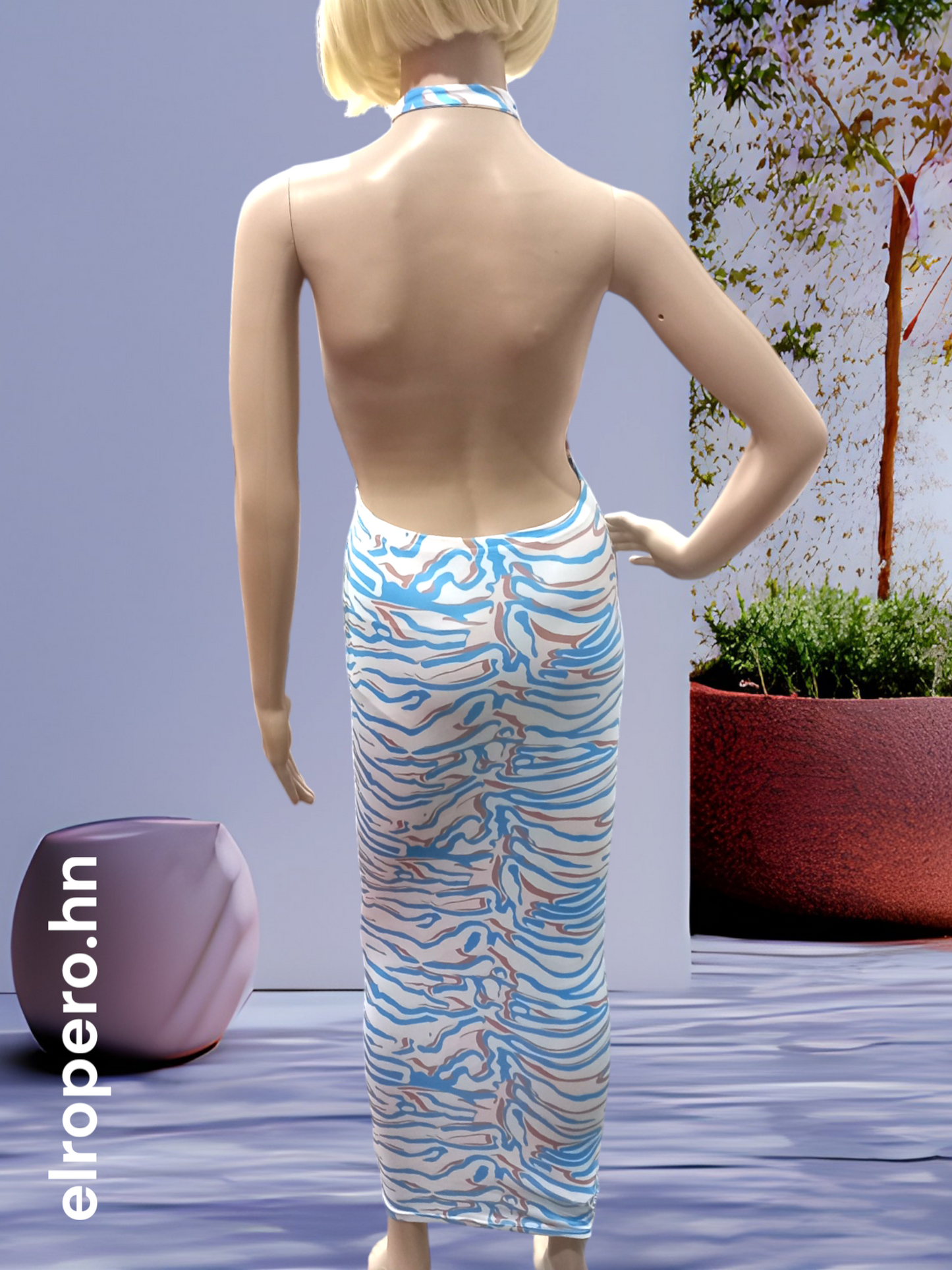 Vestido estampado - Talla S