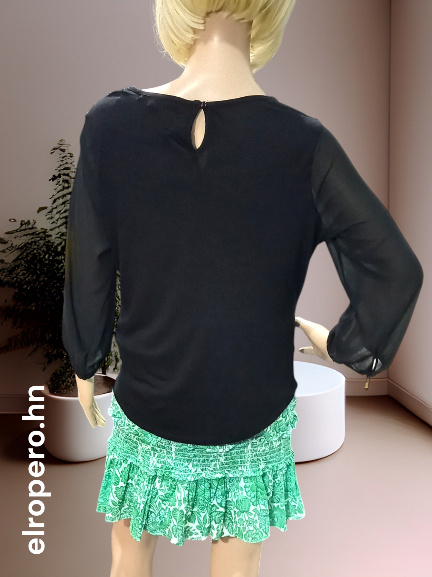 Blusa con brillo - FOREVER 21 - Talla S*