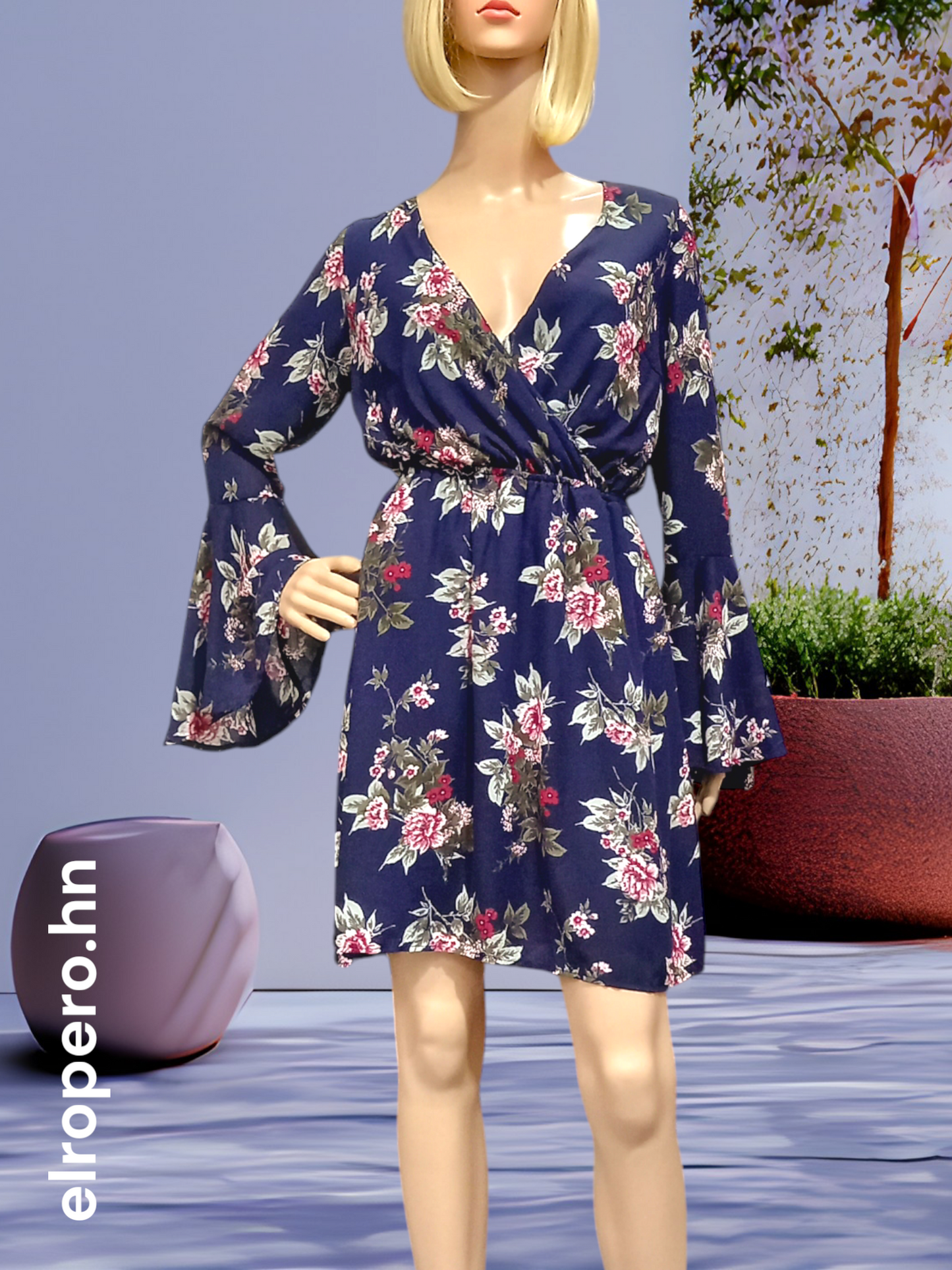 Vestido - CHARLOTTE RUSSE - Talla M*
