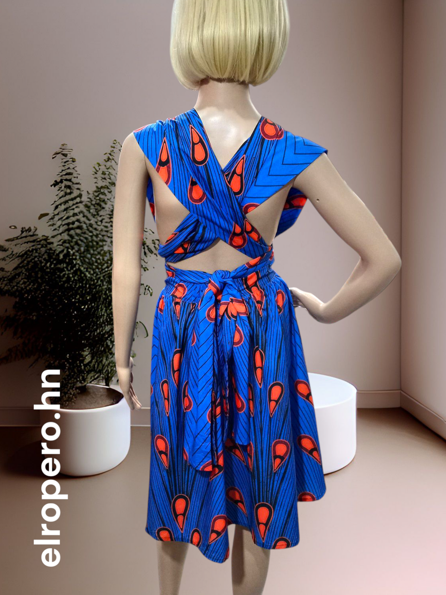 Vestido - Estilo versátil (diferentes formas de uso) - Talla M