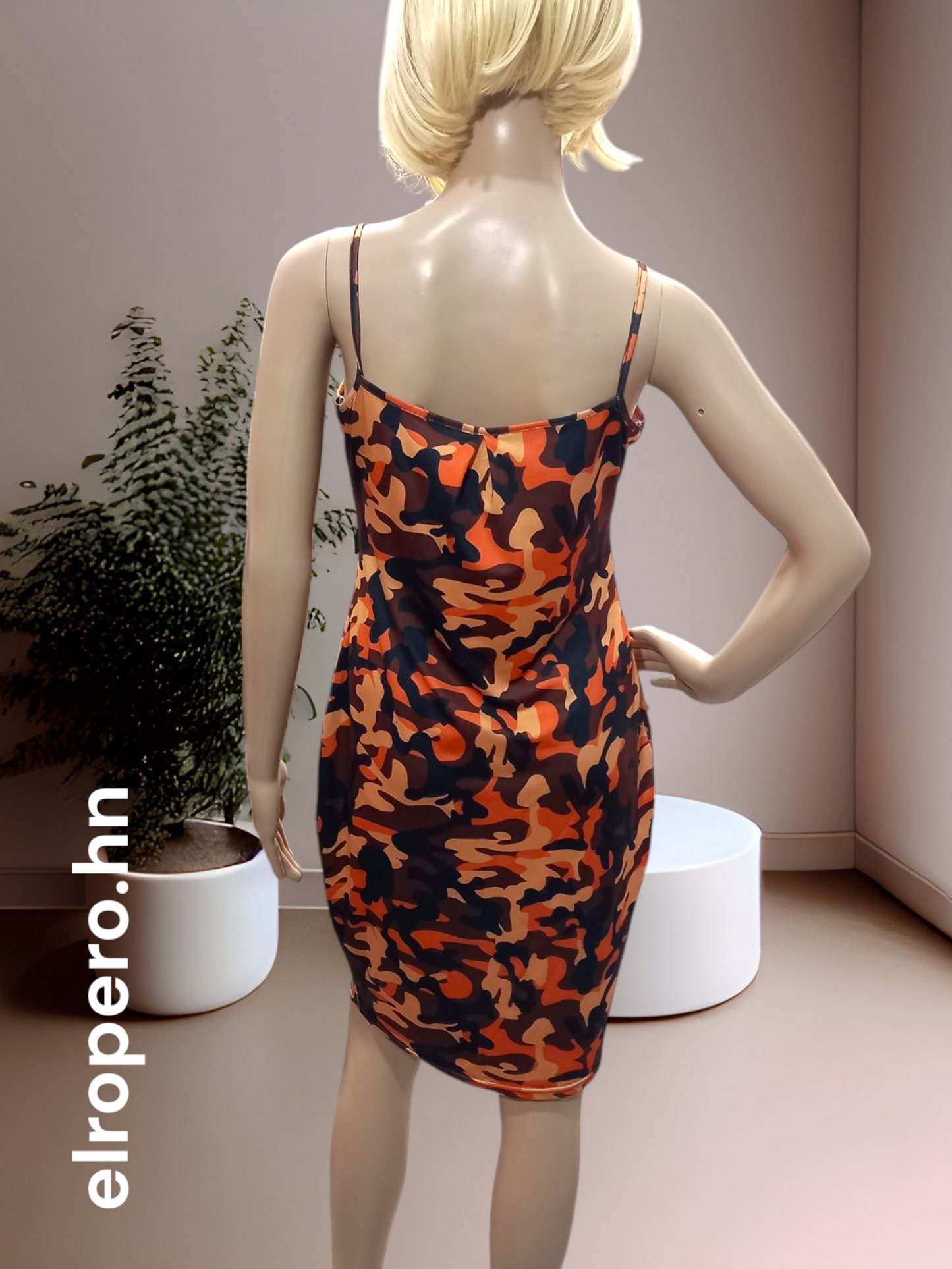 Vestido - Estampado - Talla XL