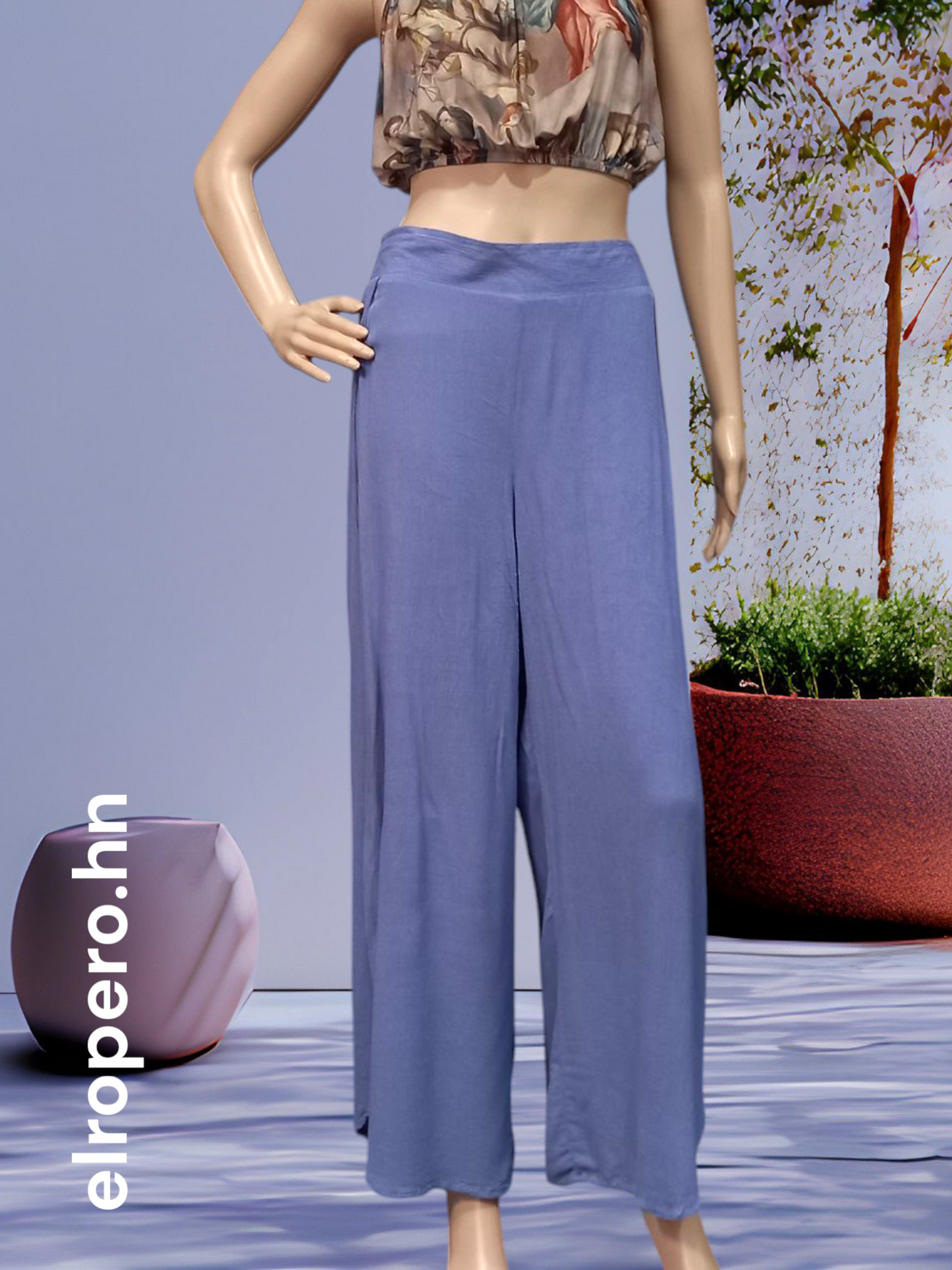 Pantalón Palazzo - MUDD - Talla M