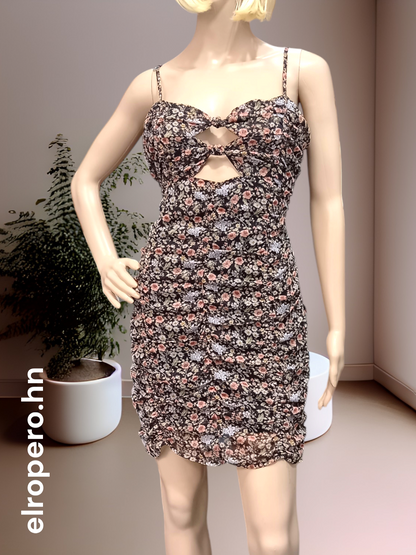 Vestido escarchado - FOREVER 21 - Talla M*