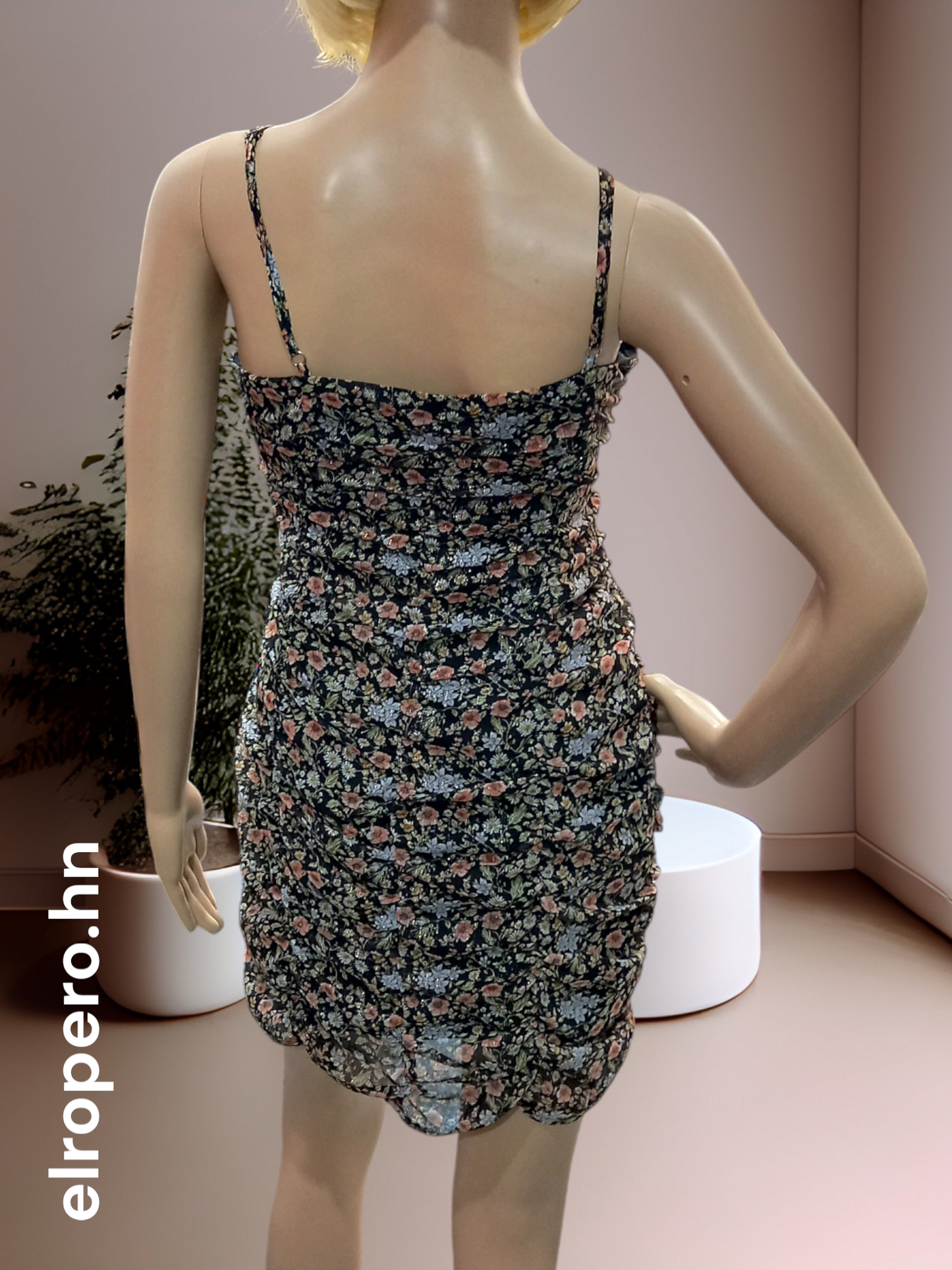 Vestido escarchado - FOREVER 21 - Talla M*