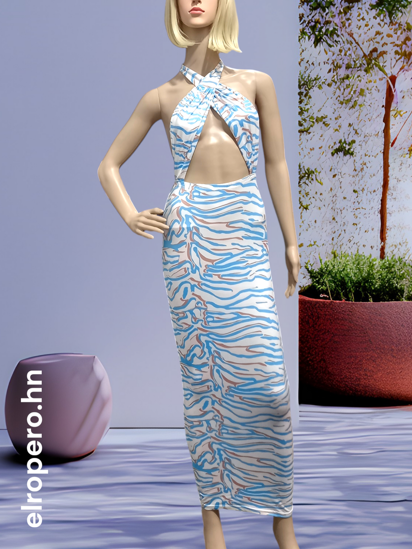 Vestido estampado - Talla S