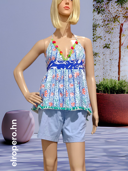 Blusa escotada - MODA COSA - Talla XL